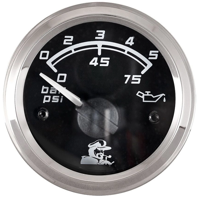 Указатель давления масла 0-5 Bar черный (10252234)